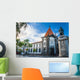 Old Historic Town Center Wall Decal