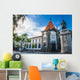 Old Historic Town Center Wall Decal