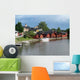 Cabanes Finlande Wall Decal