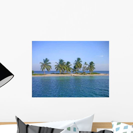 Belize Island Wall Decal