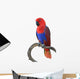 Beautiful Red Parrot Wall Decal