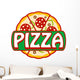 Pizza banner Wall Decal