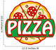 Pizza banner Wall Decal