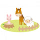 Sweet Farm Animals Wall Decal