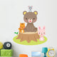 Happy Forest Animals Wall Decal