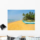 Sri Lanka Beach and Boats Wall Decal