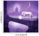 Purple Castle Unicorn Wall Mural