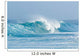 cresting wave Wall Mural