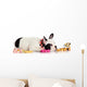 Fashionable French Bulldog Wall Decal