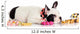 Fashionable French Bulldog Wall Decal