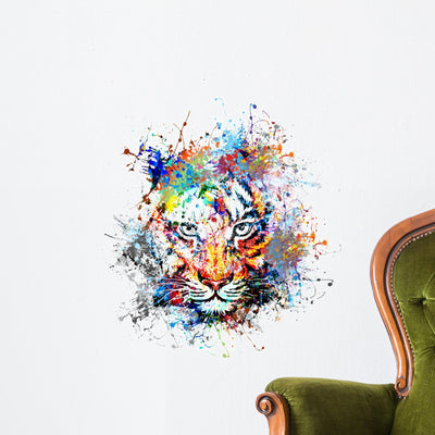 Wall Decal shown on a wall
