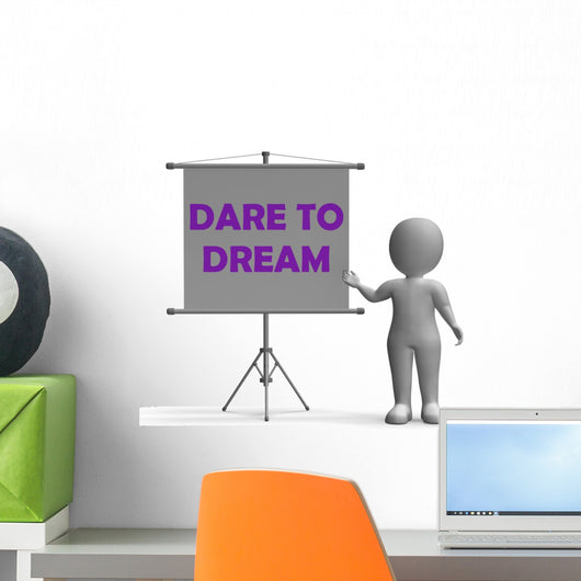 Dare to Dream Board Wall Decal