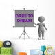Dare to Dream Board Wall Decal