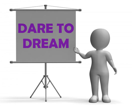Dare to Dream Board Wall Decal