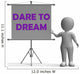 Dare to Dream Board Wall Decal