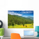 Mountain Landscape with Forest Wall Decal