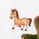 Horse cartoon character Wall Decal