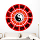 Vector Chinese Zodiac Horoscope Wheel Wall Decal