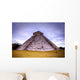 Temple of Kukulcan at the Mayan Ruins of Chichen Itza Wall Mural