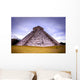 Temple of Kukulcan at the Mayan Ruins of Chichen Itza Wall Mural