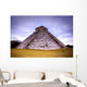 Temple of Kukulcan at the Mayan Ruins of Chichen Itza Wall Mural