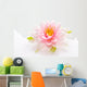 Lotus flower isolated white background Wall Mural