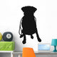 Labrador Retriever Leash Silhouette