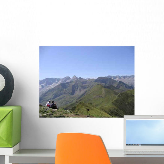 Luchon Pyrenees Wall Decal