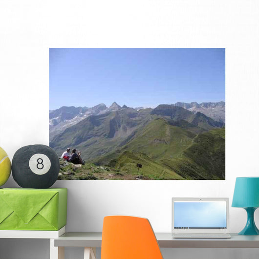 Luchon Pyrenees Wall Decal