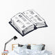 Open Book Wall Decal