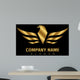 Gold Eagle Logo Wall Mural