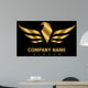 Gold Eagle Logo Wall Mural