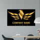 Gold Eagle Logo Wall Mural