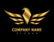 Gold Eagle Logo Wall Mural