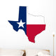 Map of Texas Wall Decal