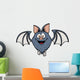 Vector Illustration Cartoon Bat Wall Decal