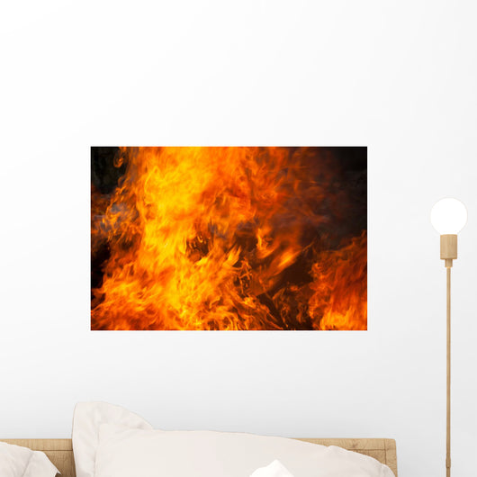 Blaze Fire Flame Wall Decal