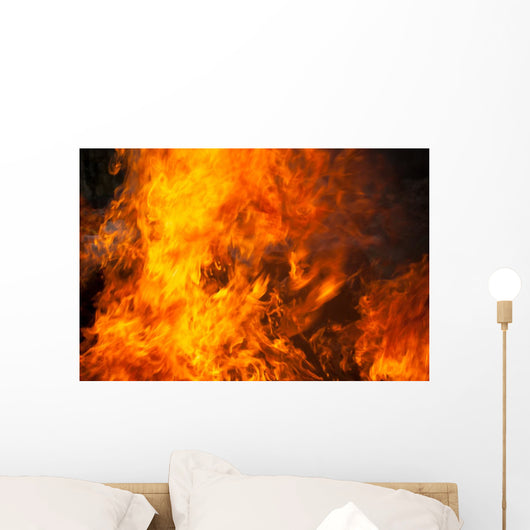 Blaze Fire Flame Wall Decal