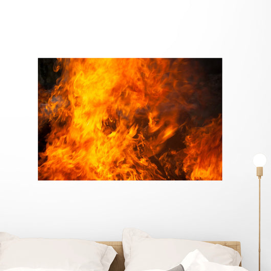 Blaze Fire Flame Wall Decal