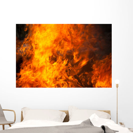 Blaze Fire Flame Wall Decal