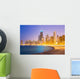 Chicago Downtown and Lake Wall Mural