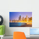 Chicago Downtown and Lake Wall Mural