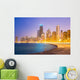Chicago Downtown and Lake Wall Mural