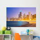 Chicago Downtown and Lake Wall Mural