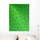 Green on Green Shamrocks Wall Mural