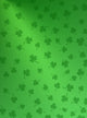 Green on Green Shamrocks Wall Mural