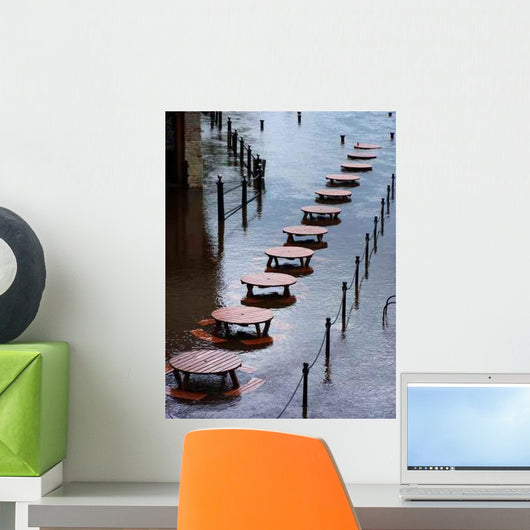 River Ouse Overflowing River Wall Decal