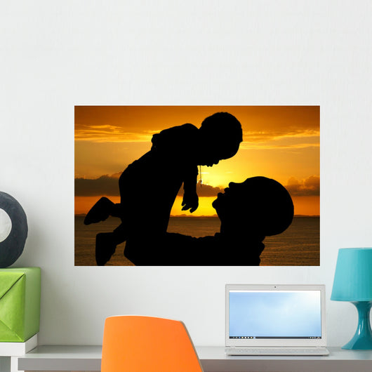 Father and Son Wall Mural