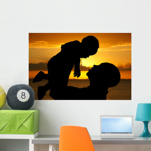 Father and Son Wall Mural