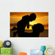 Father and Son Wall Mural